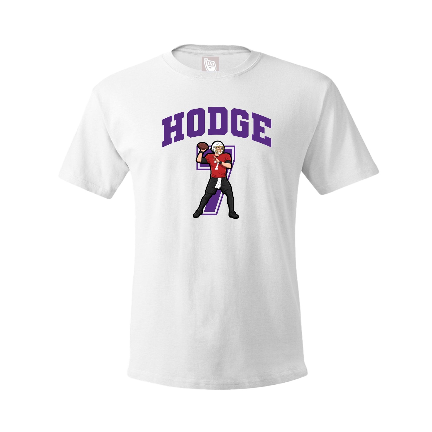 Tee — Number in White