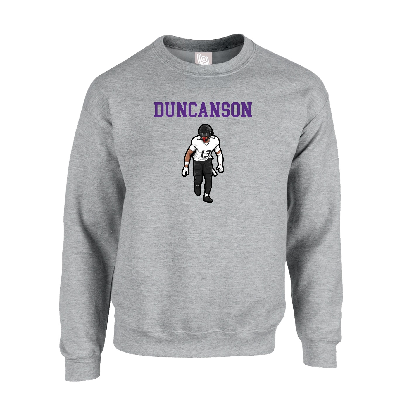 Fleece Crew — Shirsey in Grey