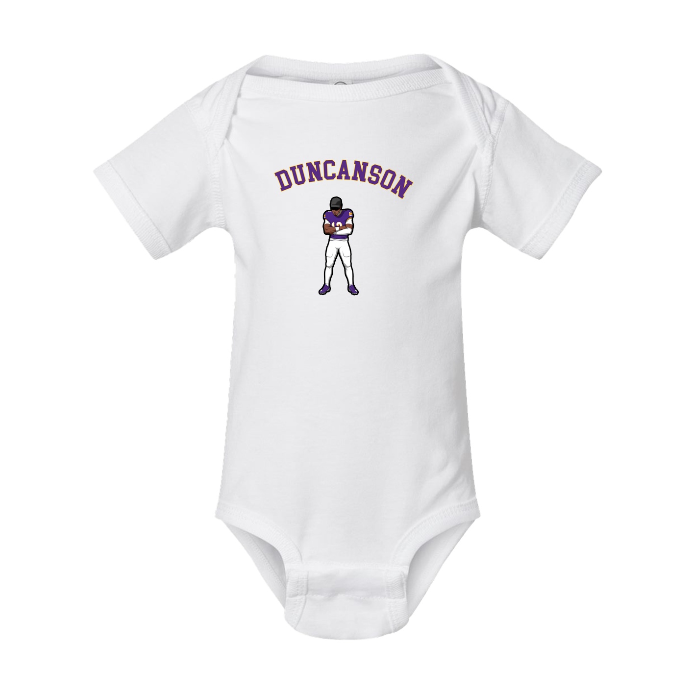 Baby Onesie — Shirsey Arch in White
