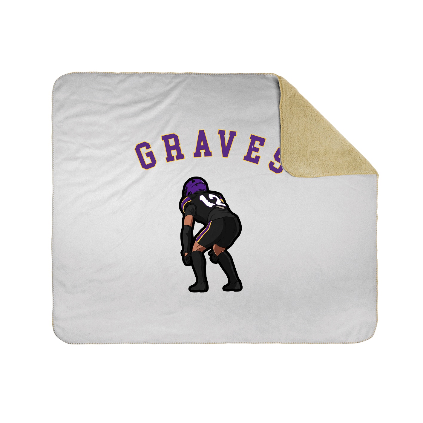 Throw Blanket — Shirsey Arch in White