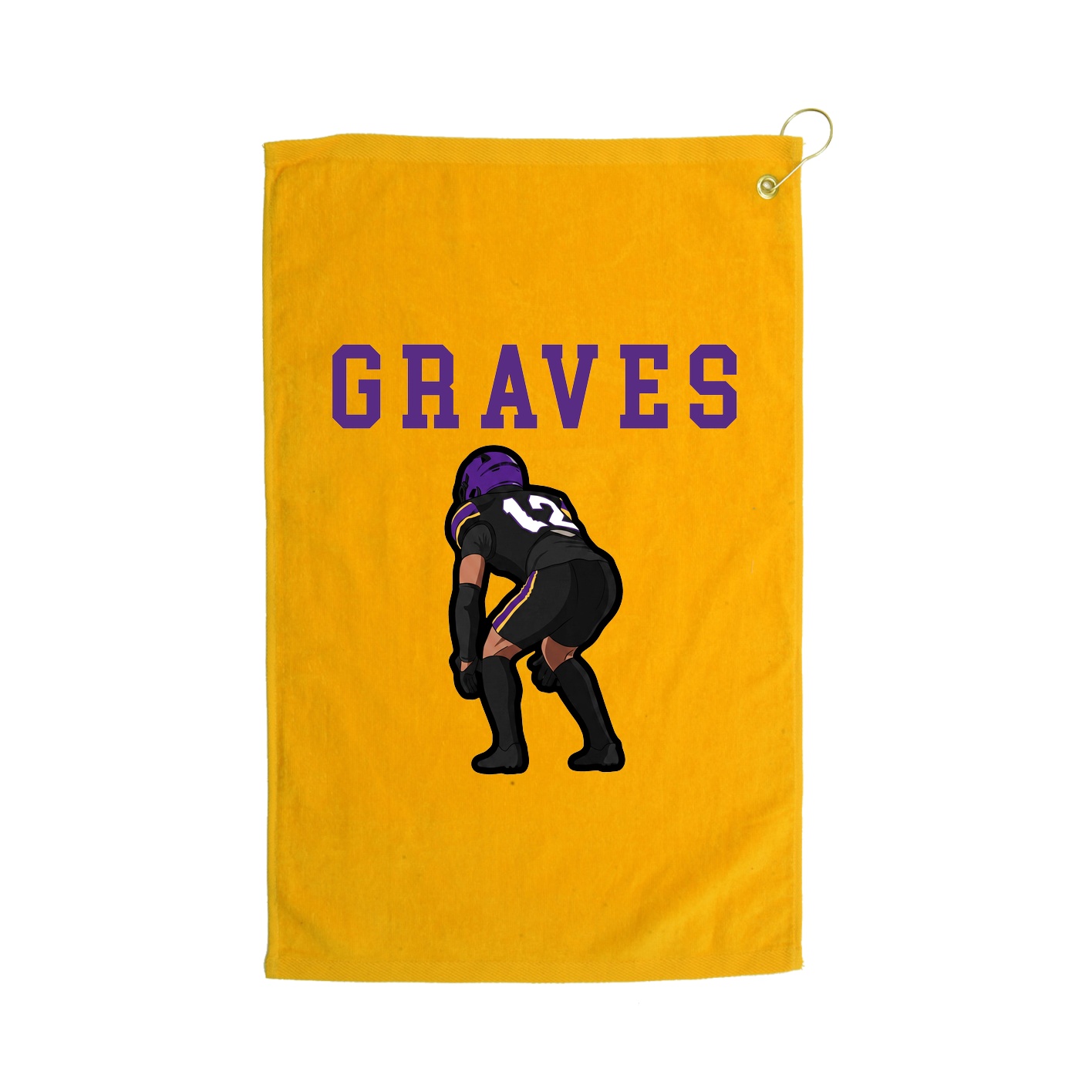 Golf Towel — Shirsey in Gold