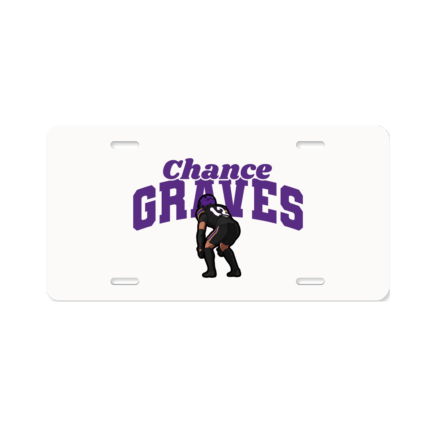 License Plate — Signature Arch in Classic
