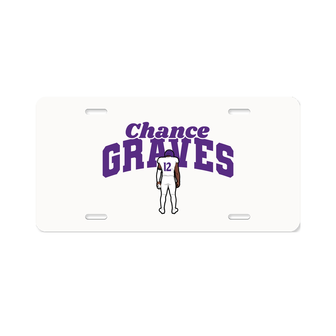 License Plate — Signature Arch in Classic