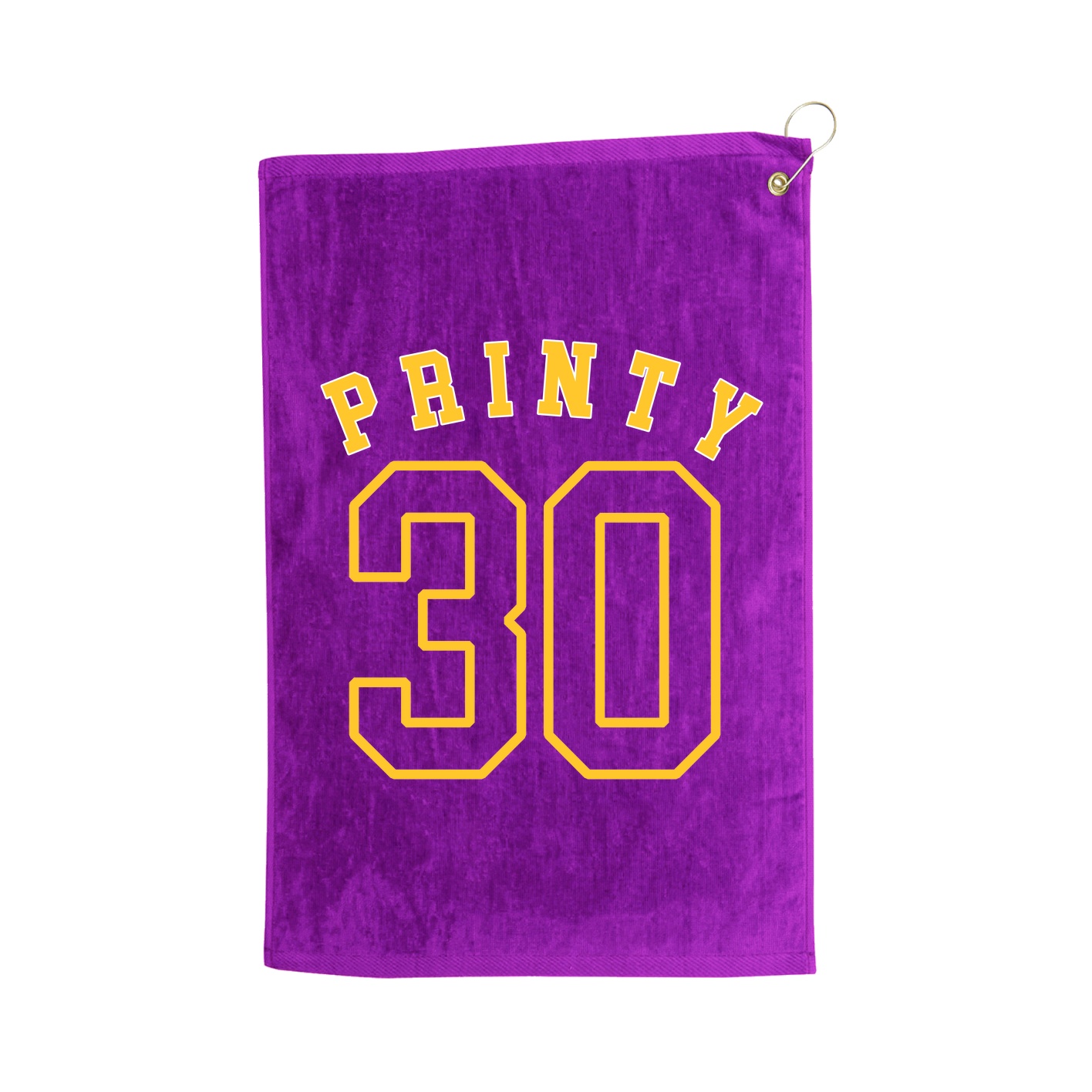 Golf Towel — Shirsey Arch in Purple