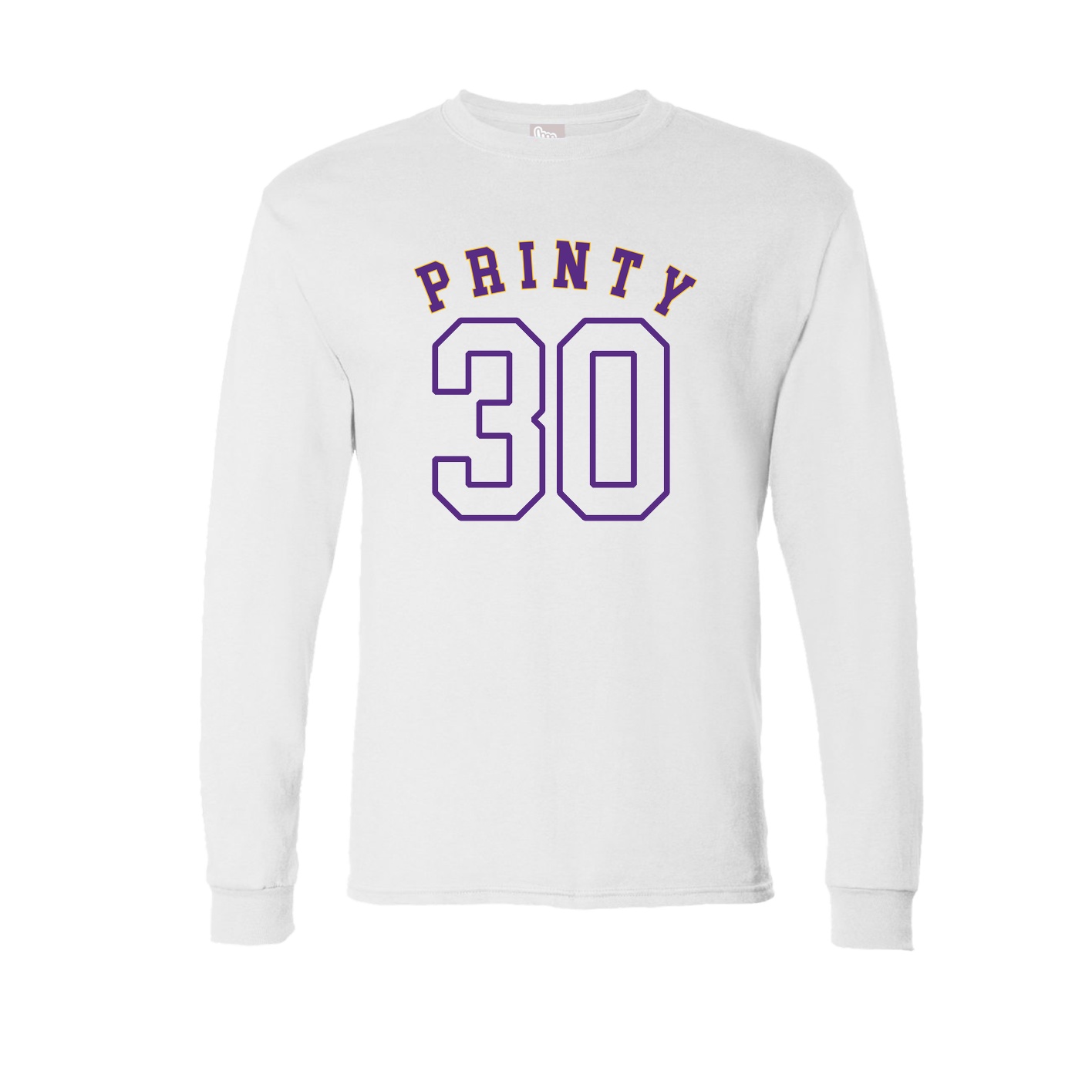 Long Sleeve Tee — Shirsey Arch in White