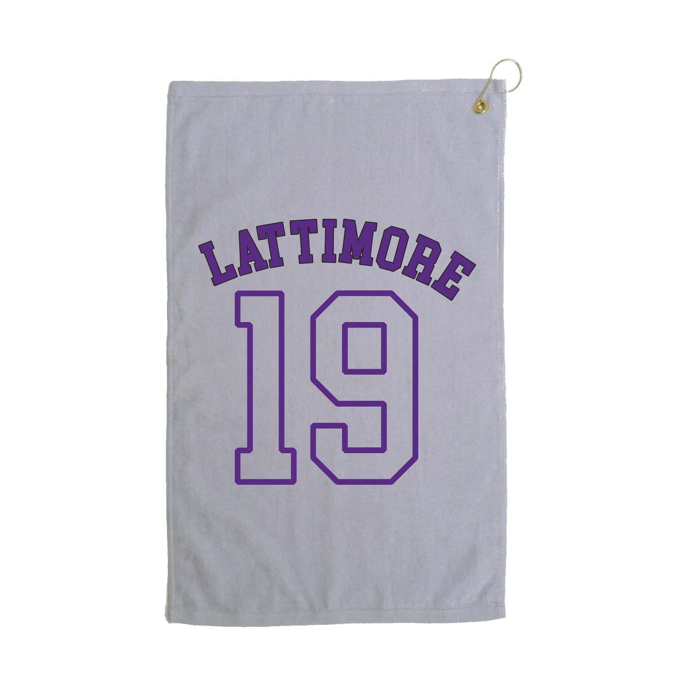 Golf Towel — Shirsey Arch in Grey