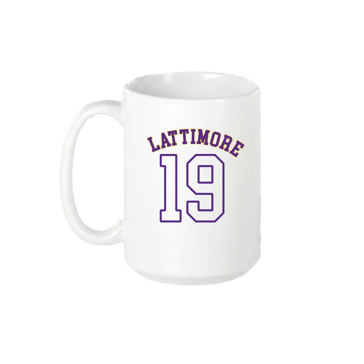 15oz Coffee Mug — Shirsey Arch in White