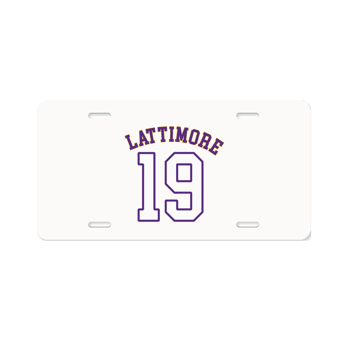 License Plate — Shirsey Arch in Classic