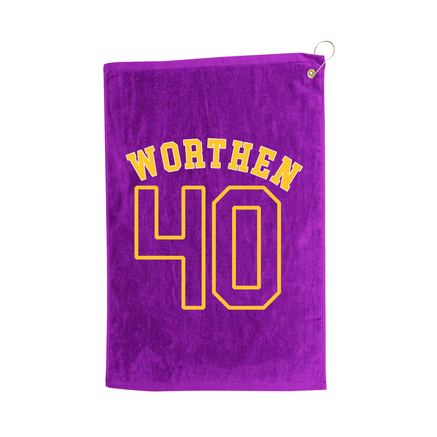 Golf Towel — Shirsey Arch in Purple