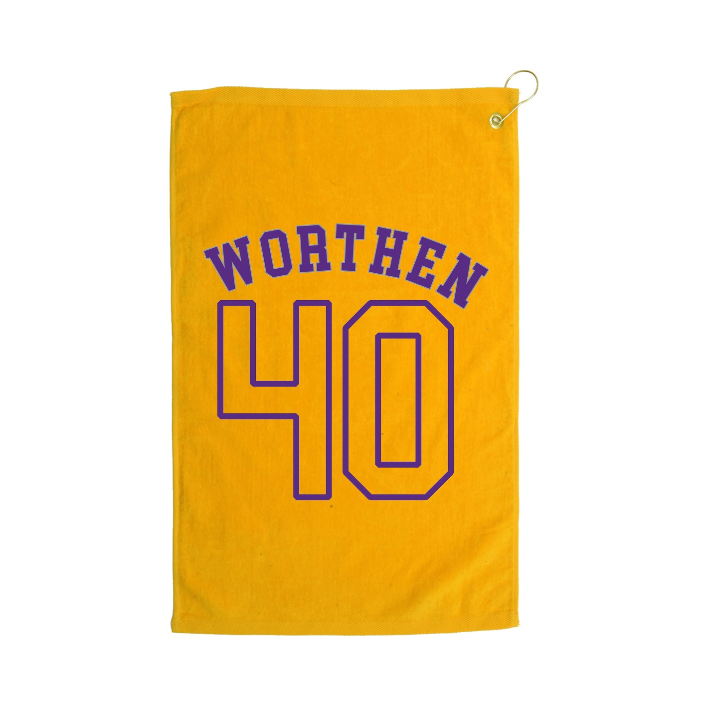 Golf Towel — Shirsey Arch in Gold