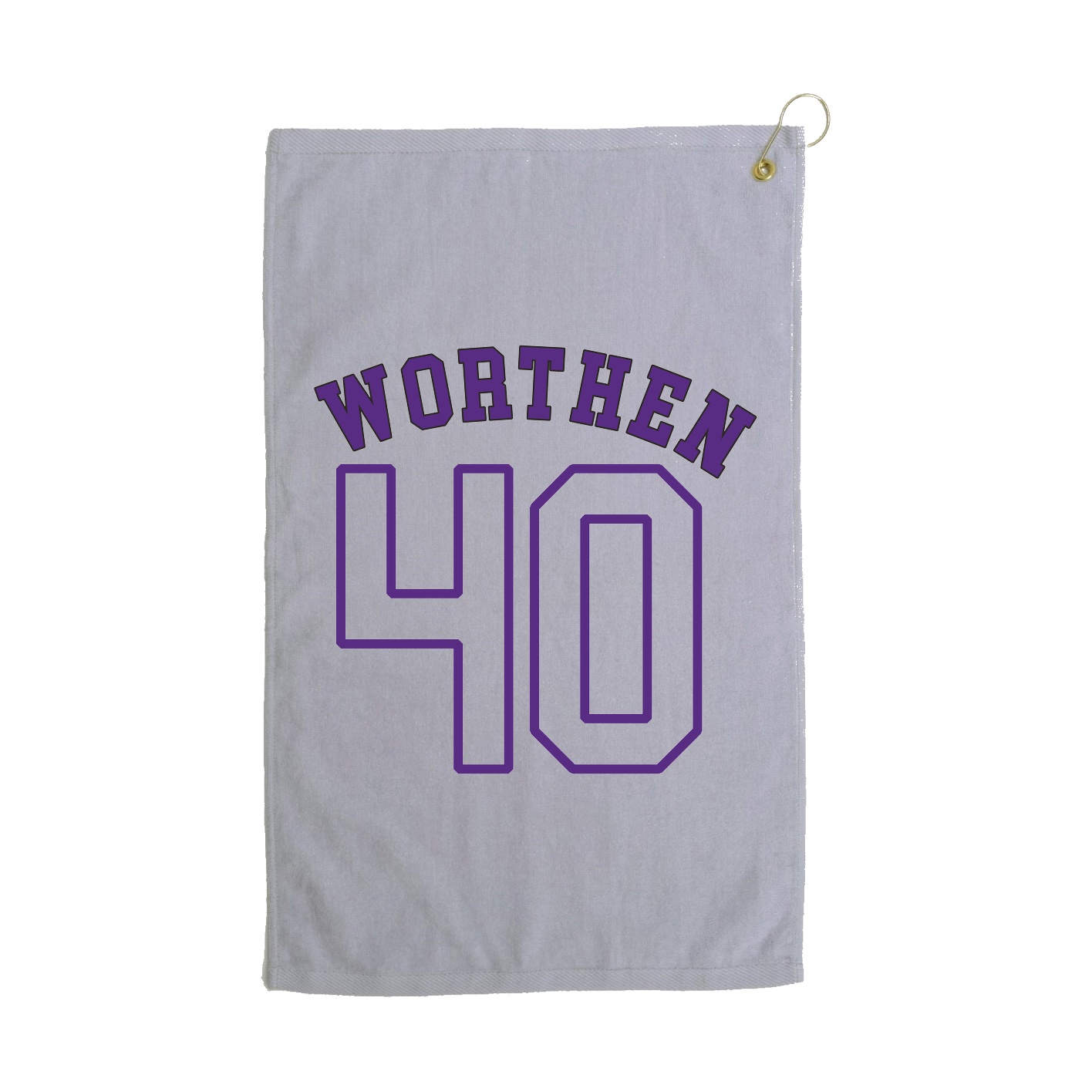 Golf Towel — Shirsey Arch in Grey
