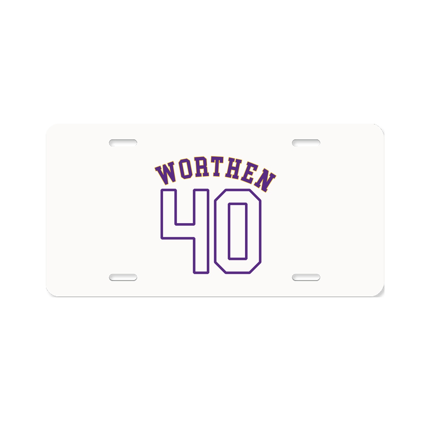 License Plate — Shirsey Arch in Classic