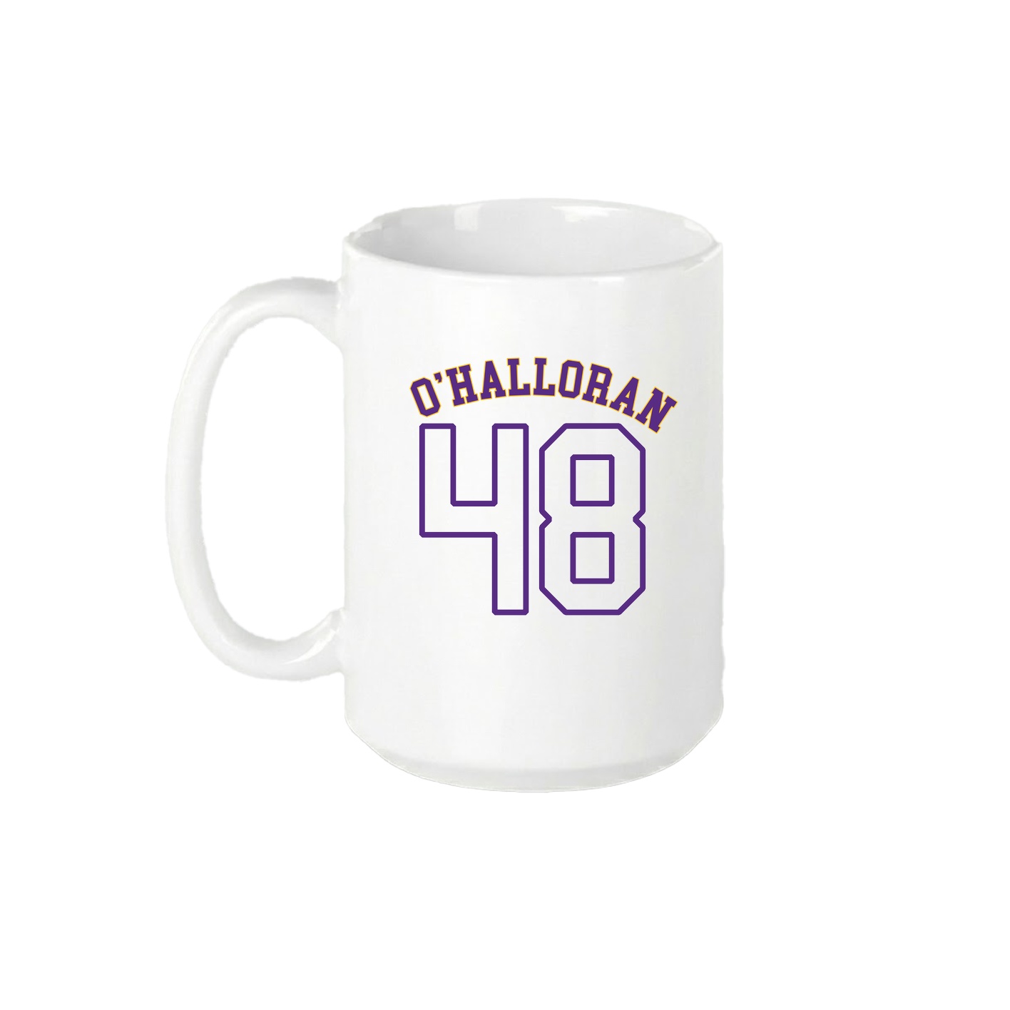 15oz Coffee Mug — Shirsey Arch in White