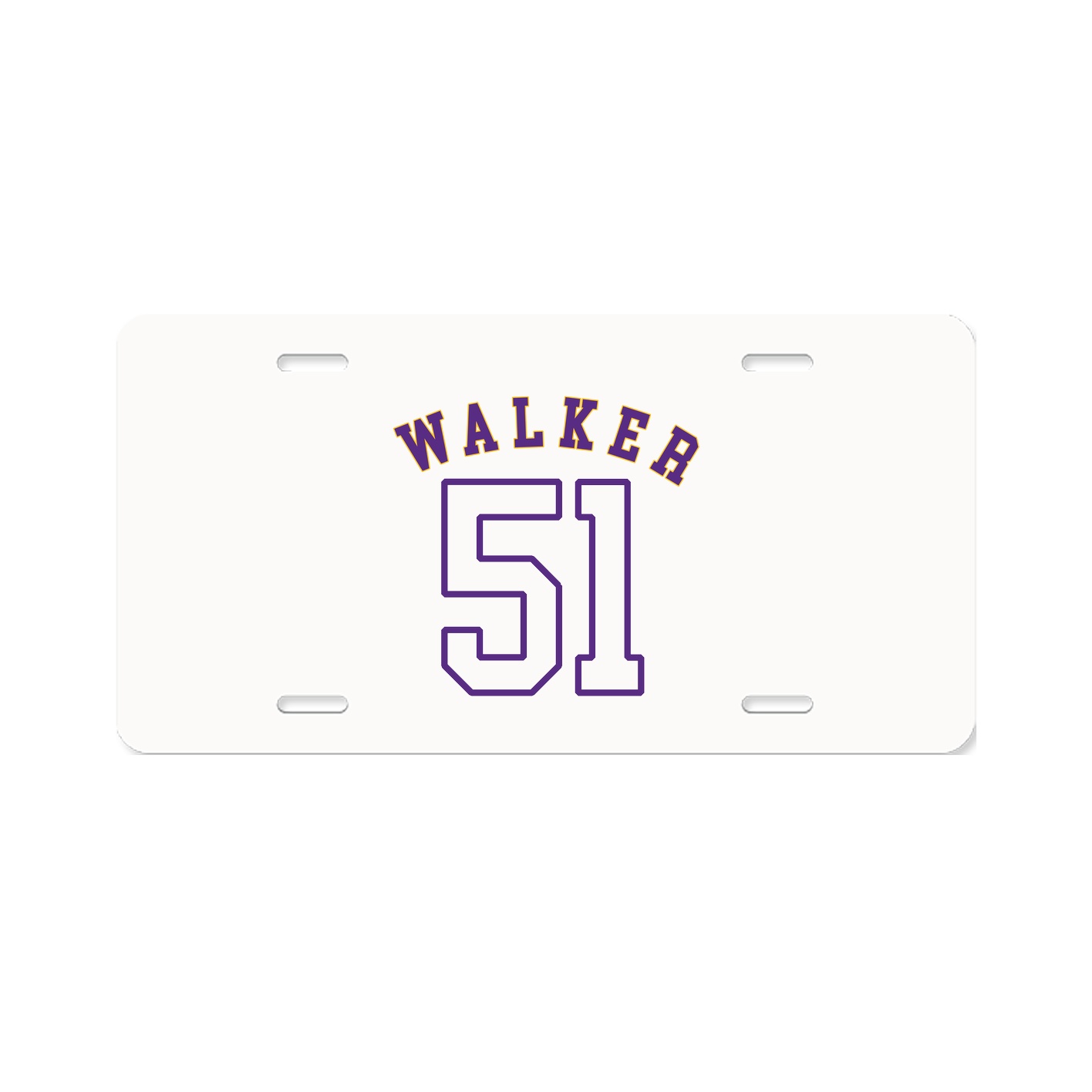 License Plate — Shirsey Arch in Classic