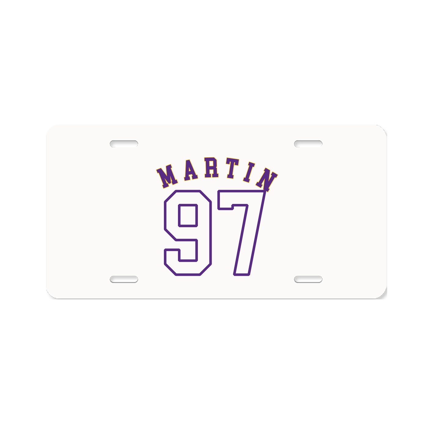License Plate — Shirsey Arch in Classic