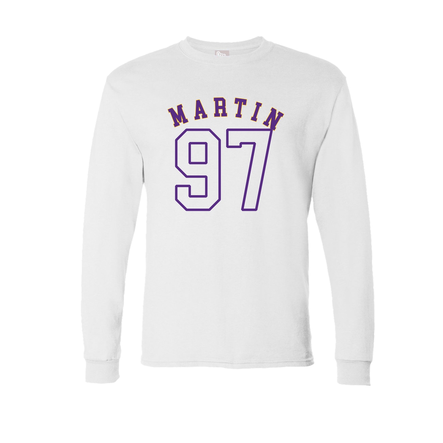 Long Sleeve Tee — Shirsey Arch in White