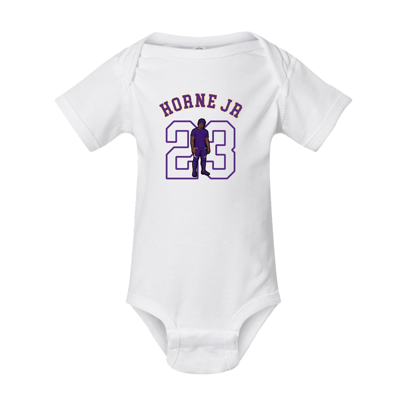 Baby Onesie — Shirsey Arch in White