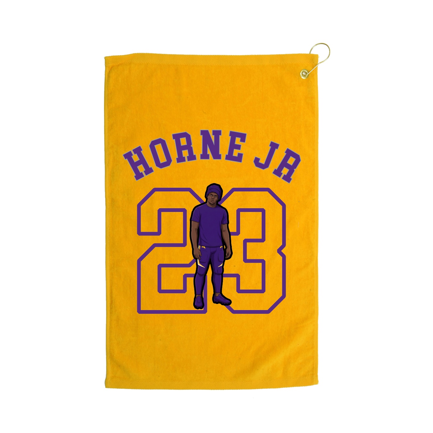 Golf Towel — Shirsey Arch in Gold