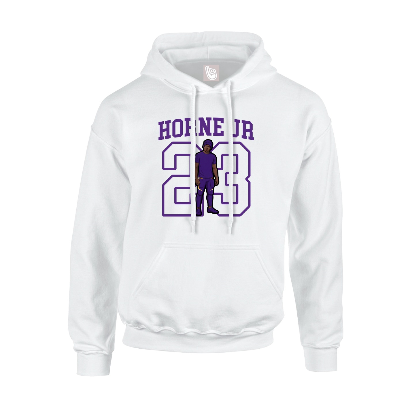 Youth Hoodie — Shirsey in White