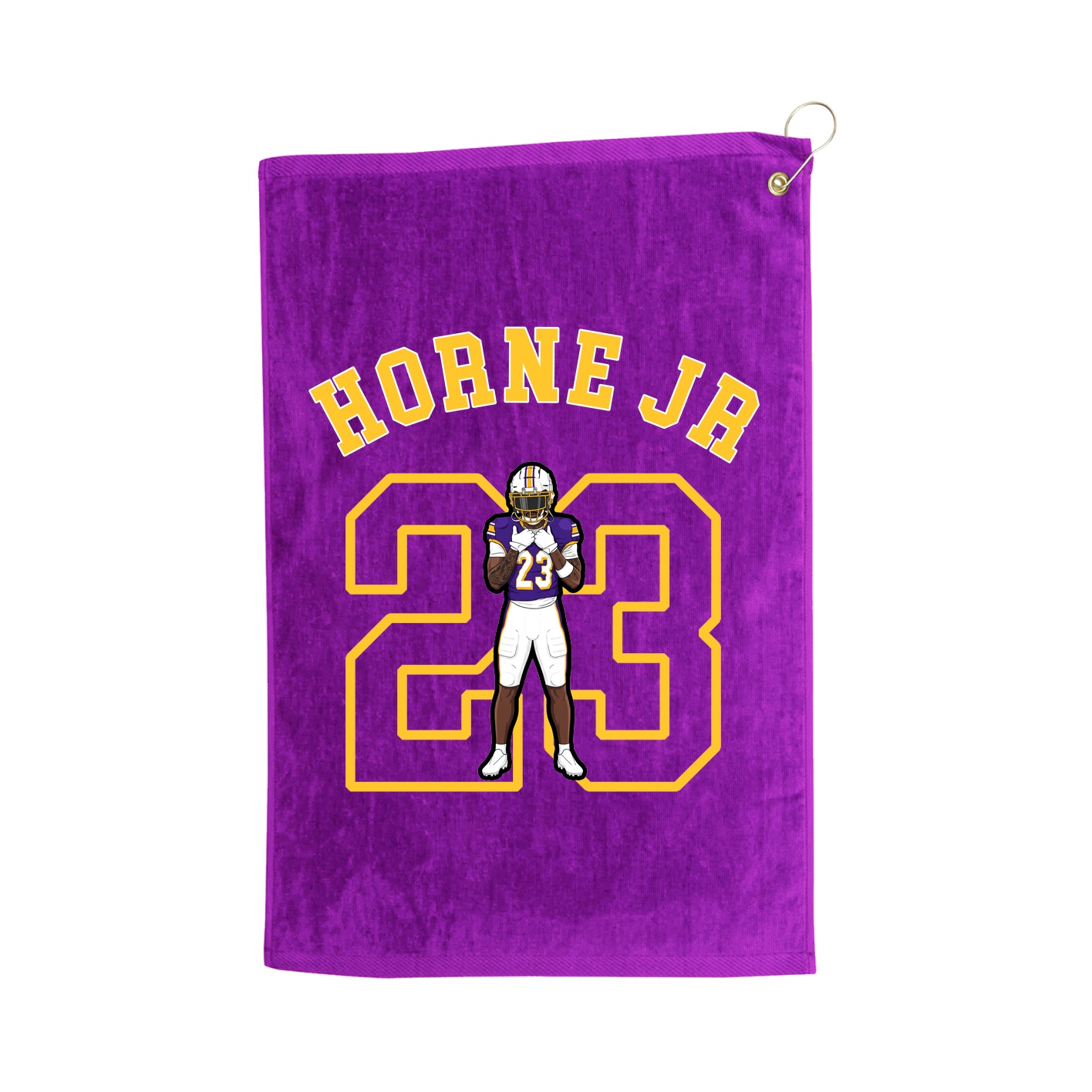 Golf Towel — Shirsey Arch in Purple