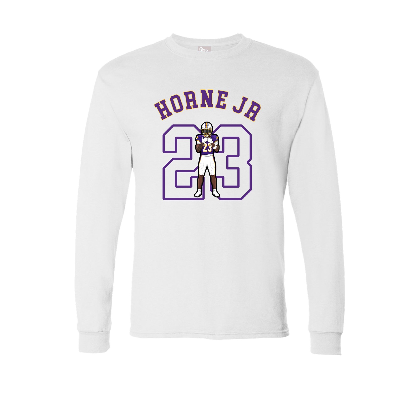 Long Sleeve Tee — Shirsey Arch in White