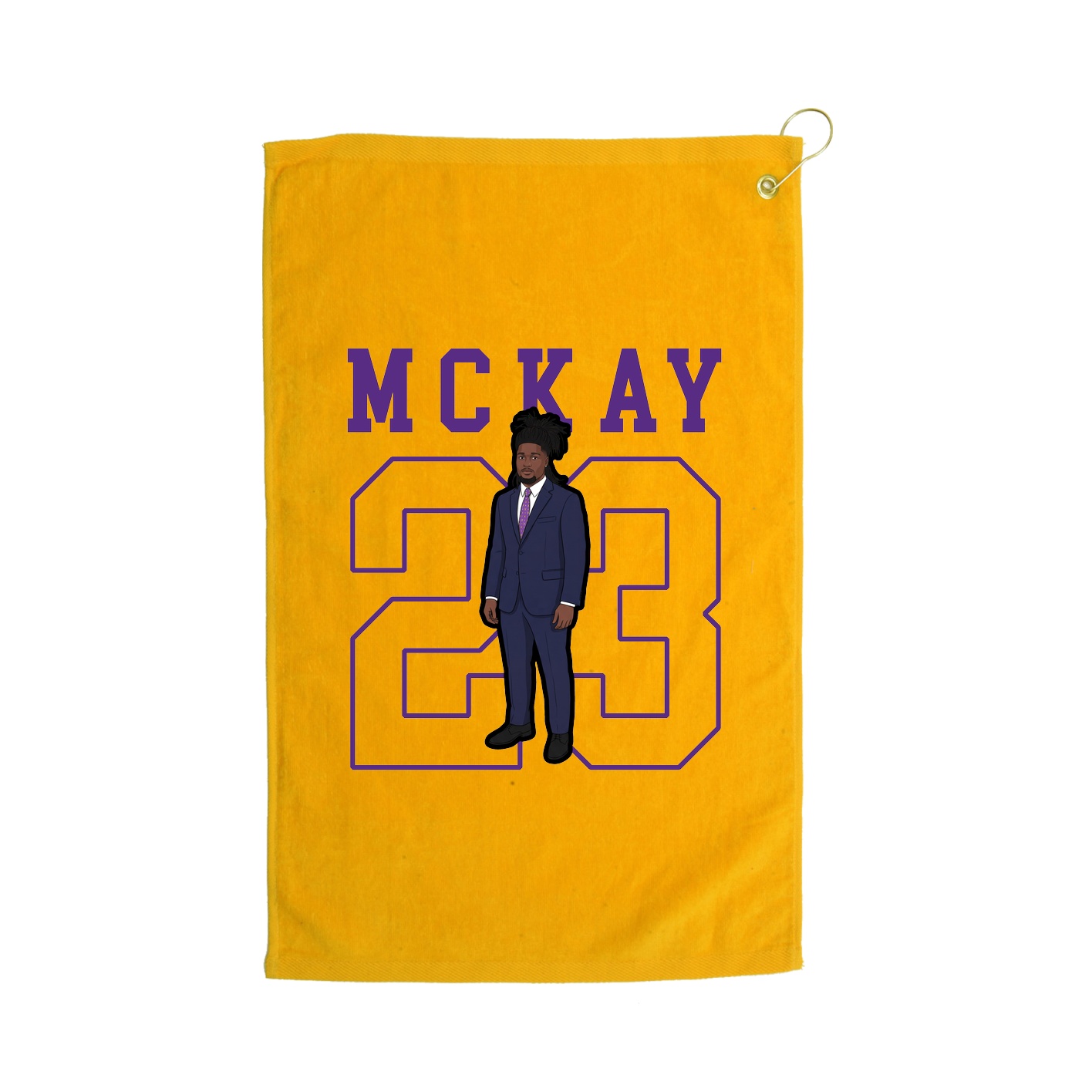 Golf Towel — Shirsey in Gold