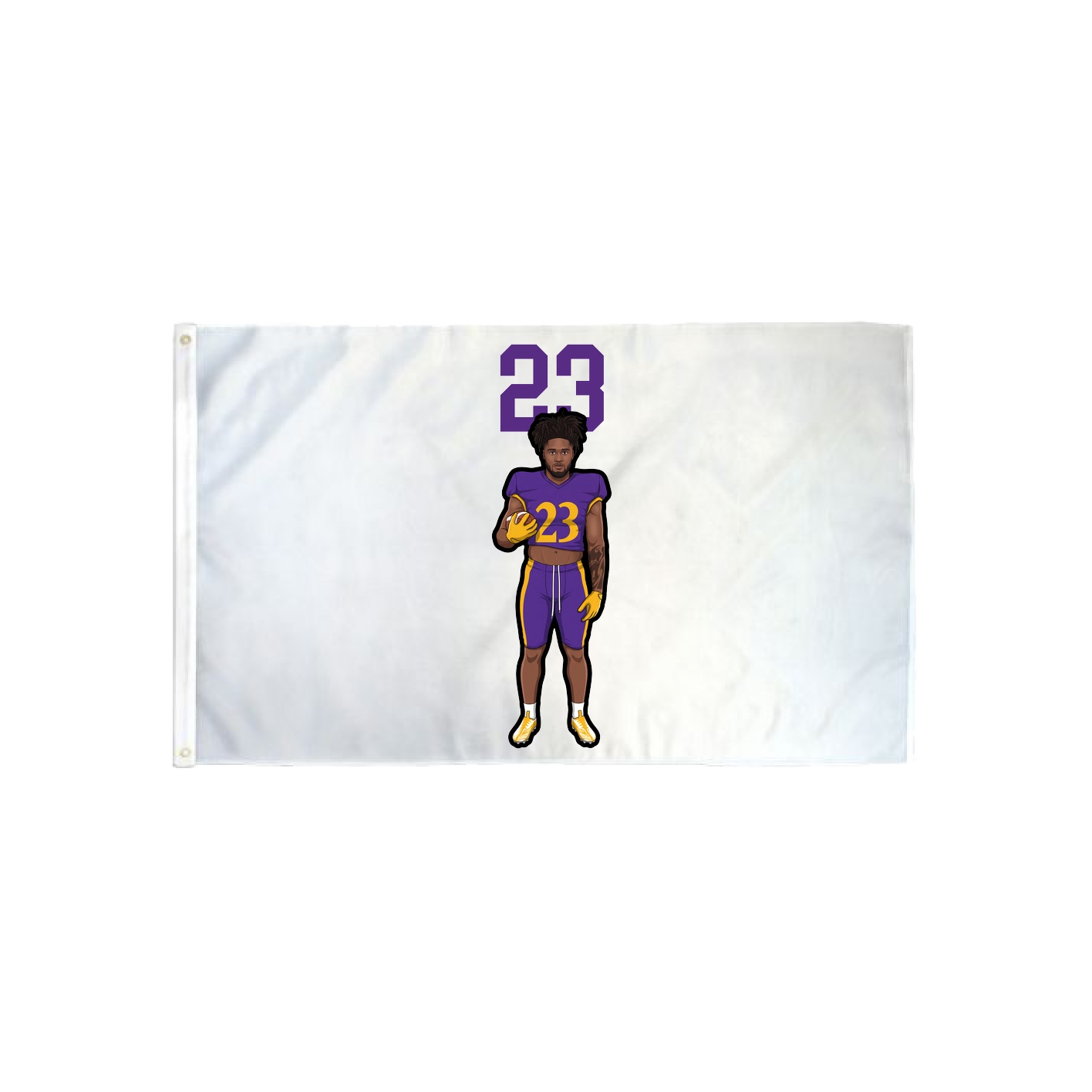 3x5 Flag — Number Top in Classic