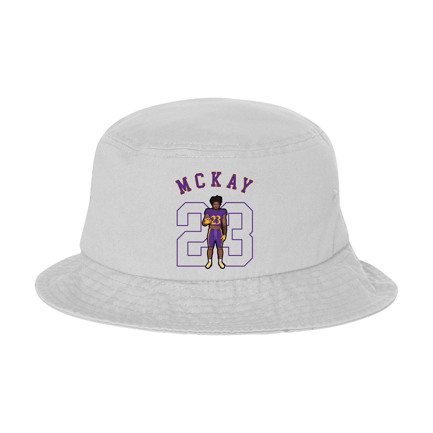 Bucket Cap — Shirsey Arch in White