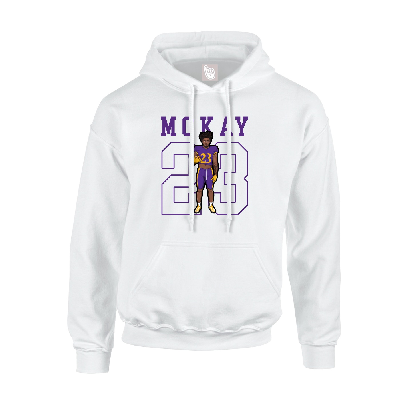 Youth Hoodie — Shirsey in White