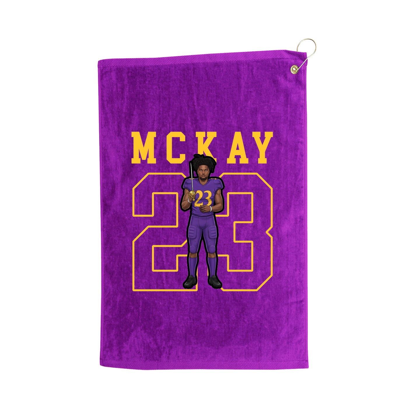 Golf Towel — Shirsey in Purple