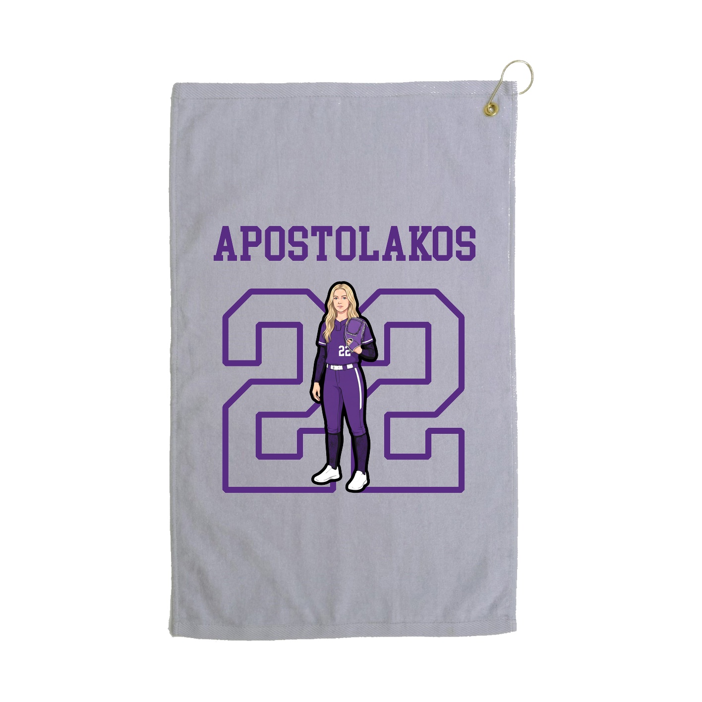 Golf Towel — Shirsey in Grey