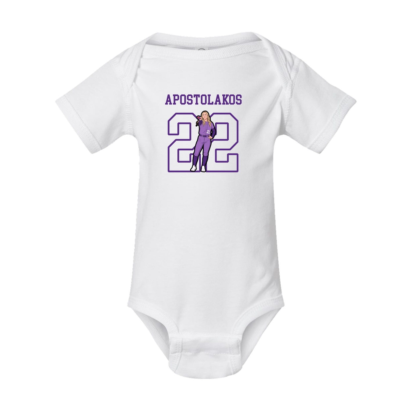 Baby Onesie — Shirsey in White