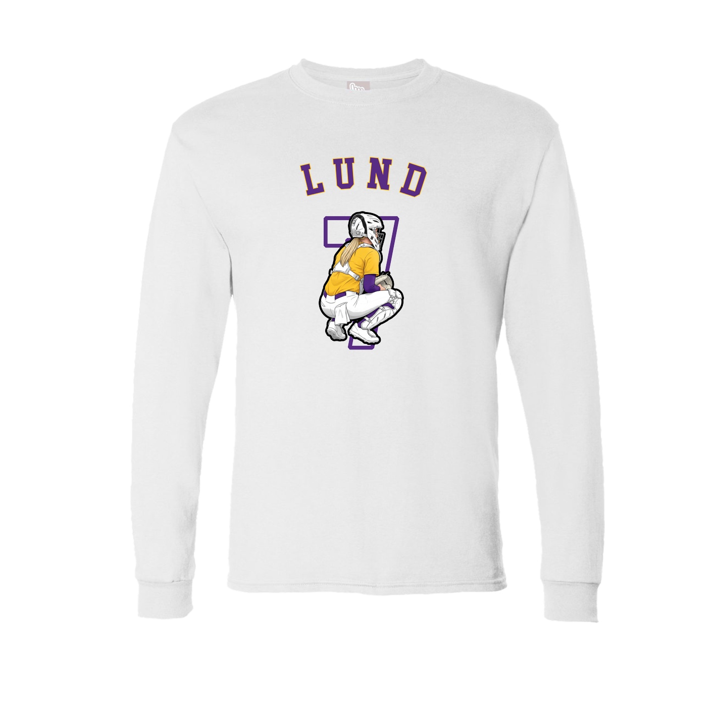 Long Sleeve Tee — Shirsey Arch in White