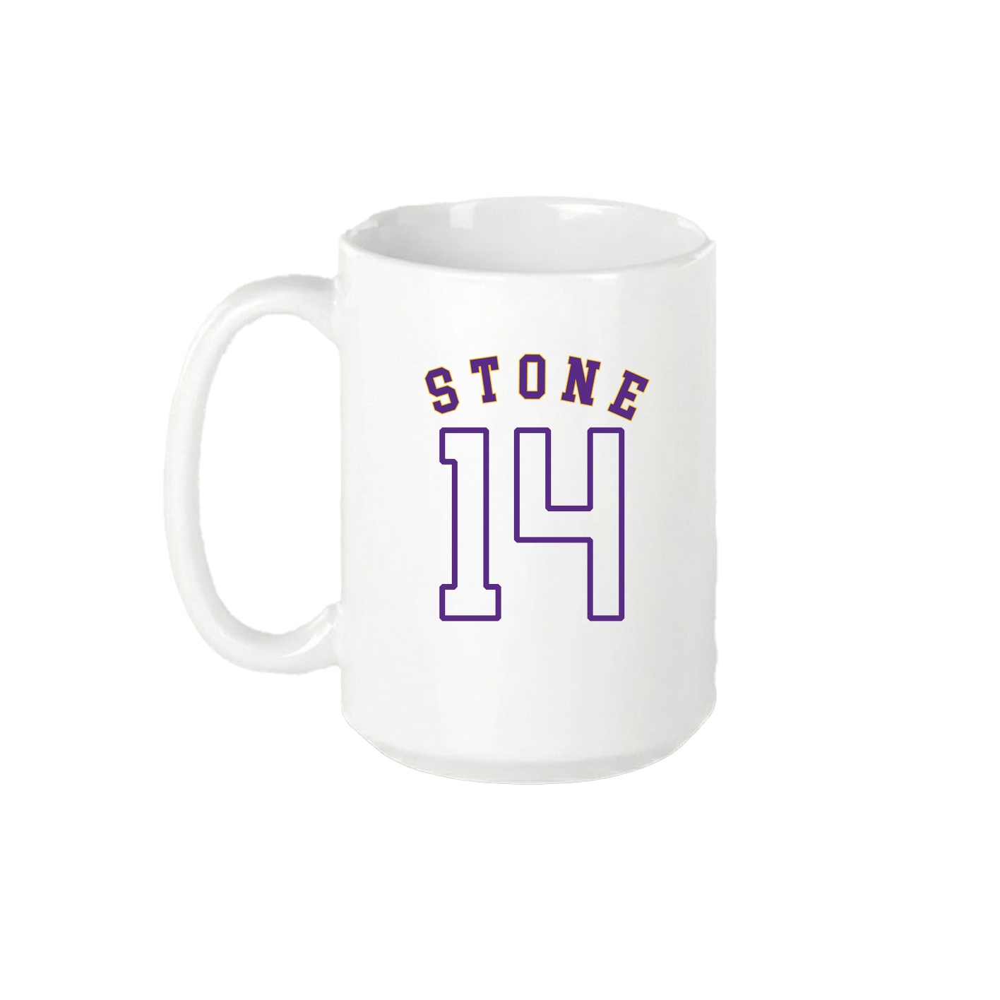 15oz Coffee Mug — Shirsey Arch in White