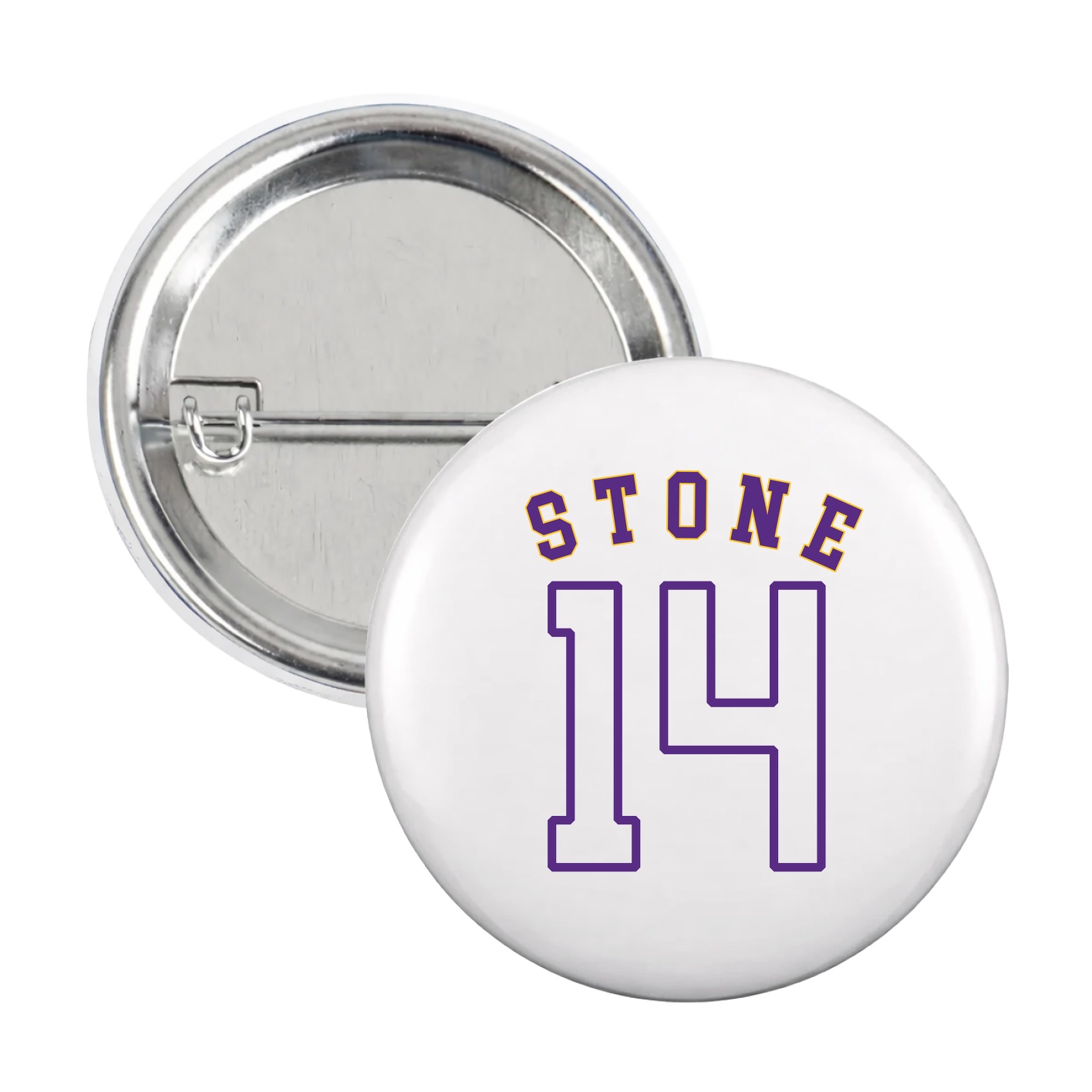 Game Day Button — Shirsey Arch in White
