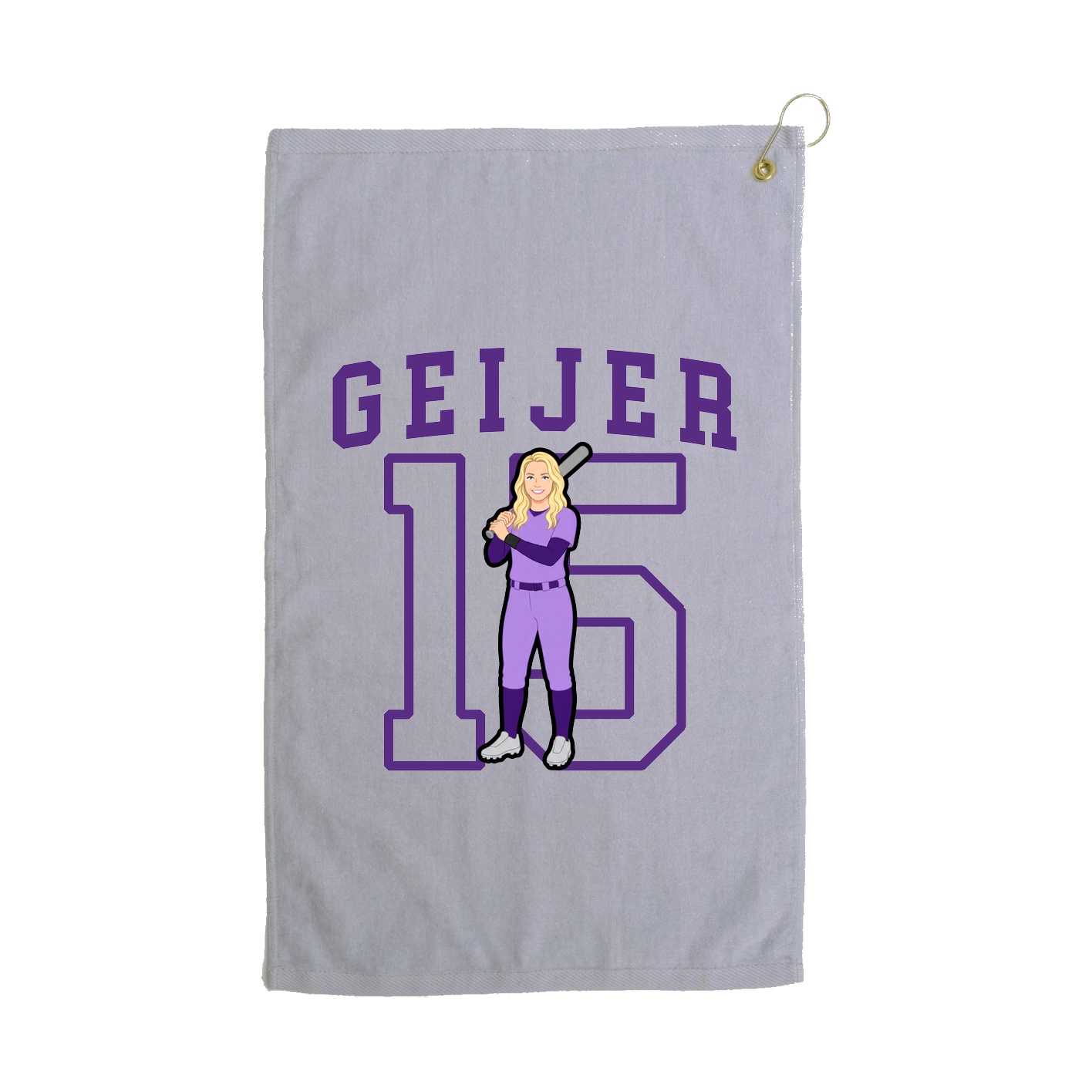 Golf Towel — Shirsey in Grey