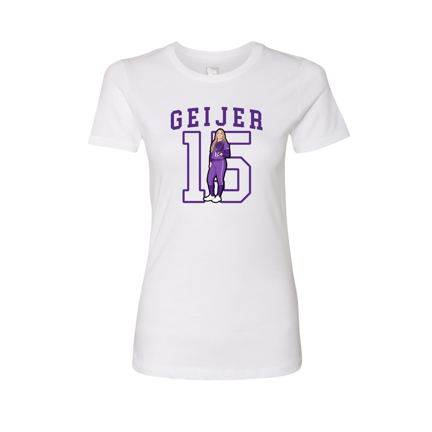 Fitted Women's Tee — Shirsey in White