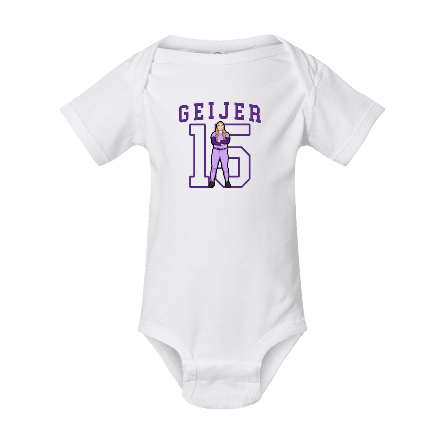 Baby Onesie — Shirsey in White