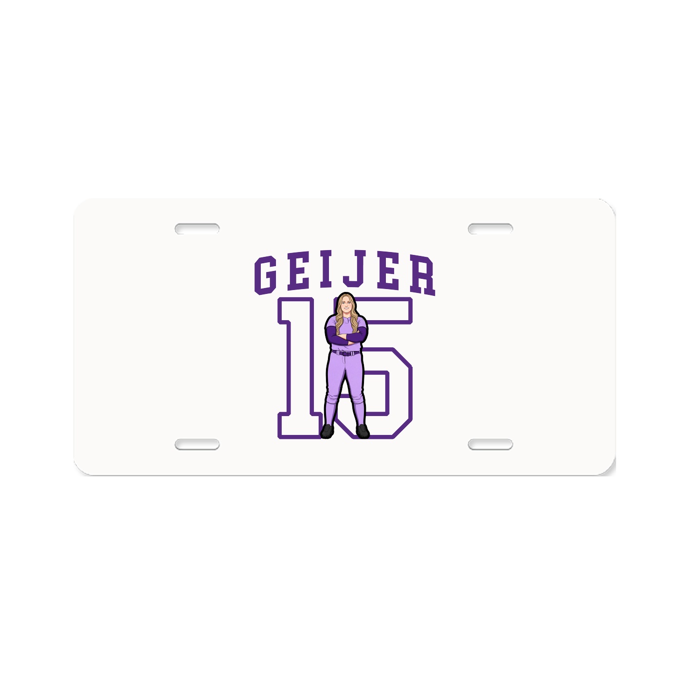 License Plate — Shirsey in Classic