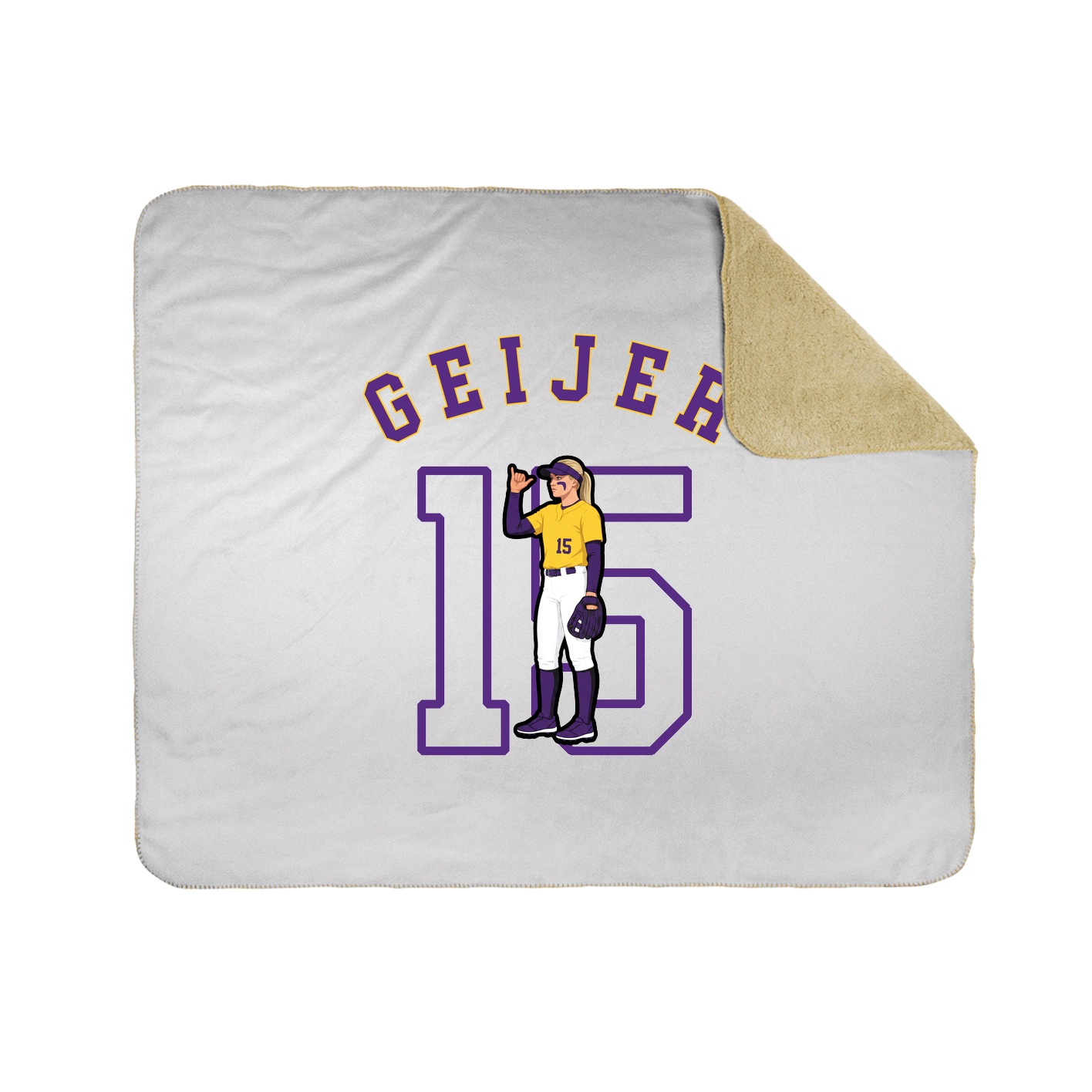Throw Blanket — Shirsey Arch in White
