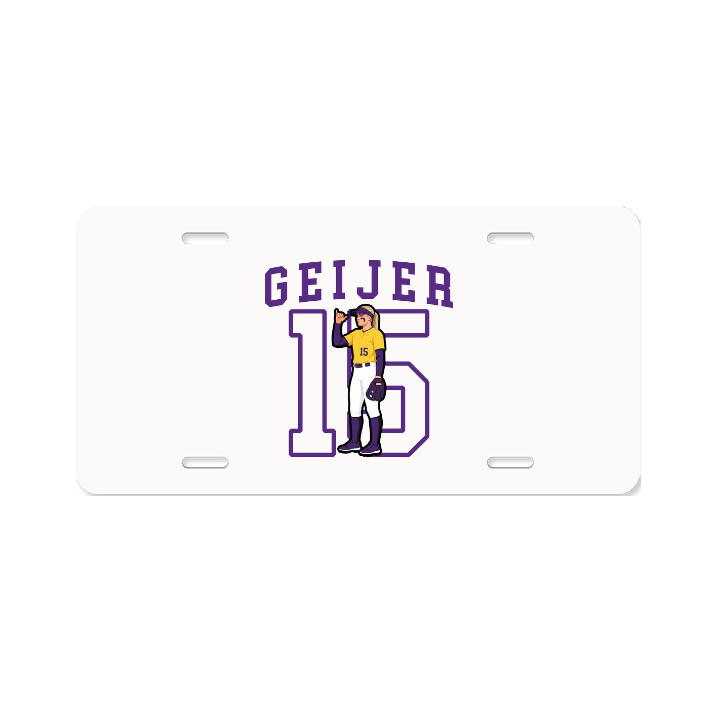 License Plate — Shirsey in Classic