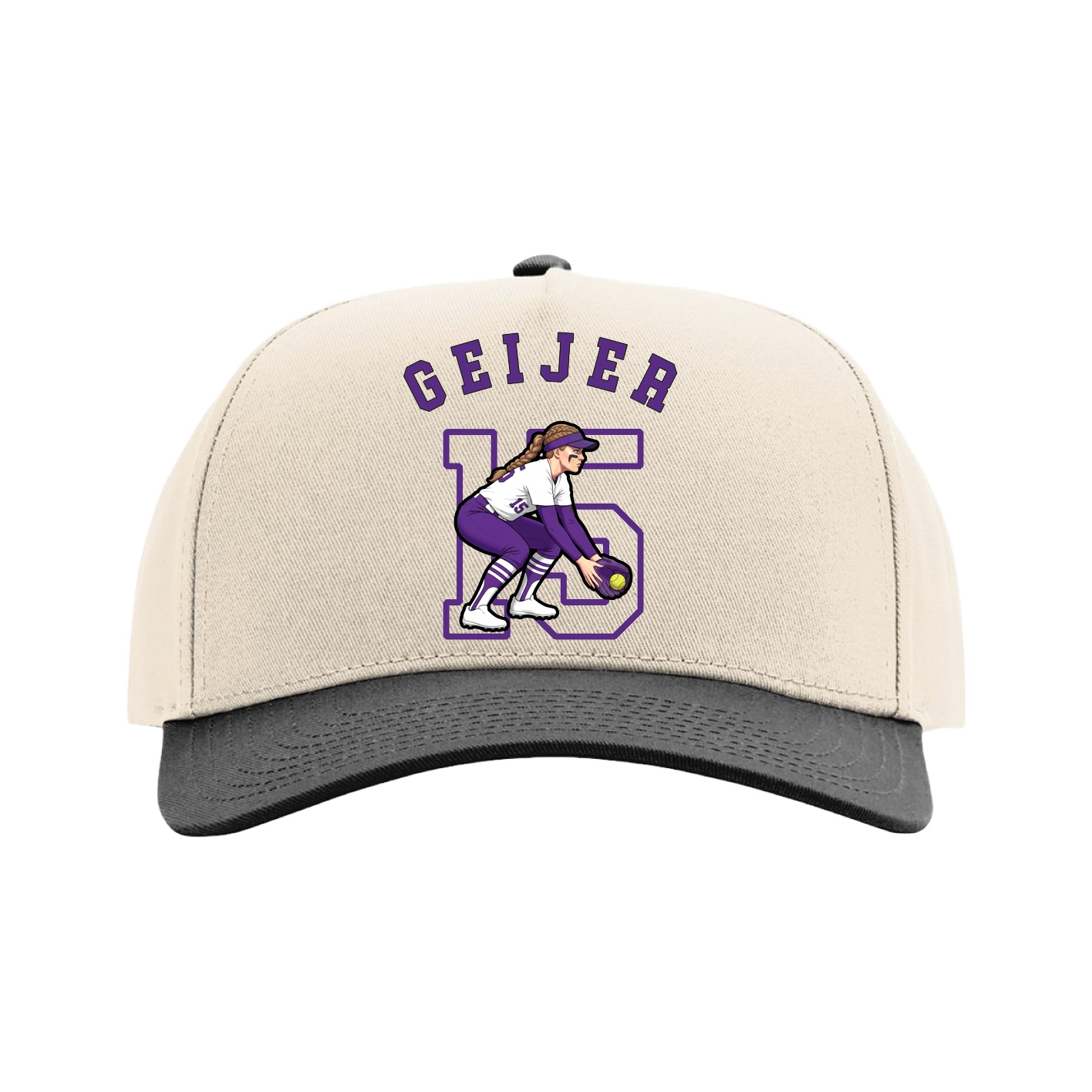 Full Fabric Five-Panel Champ Cap