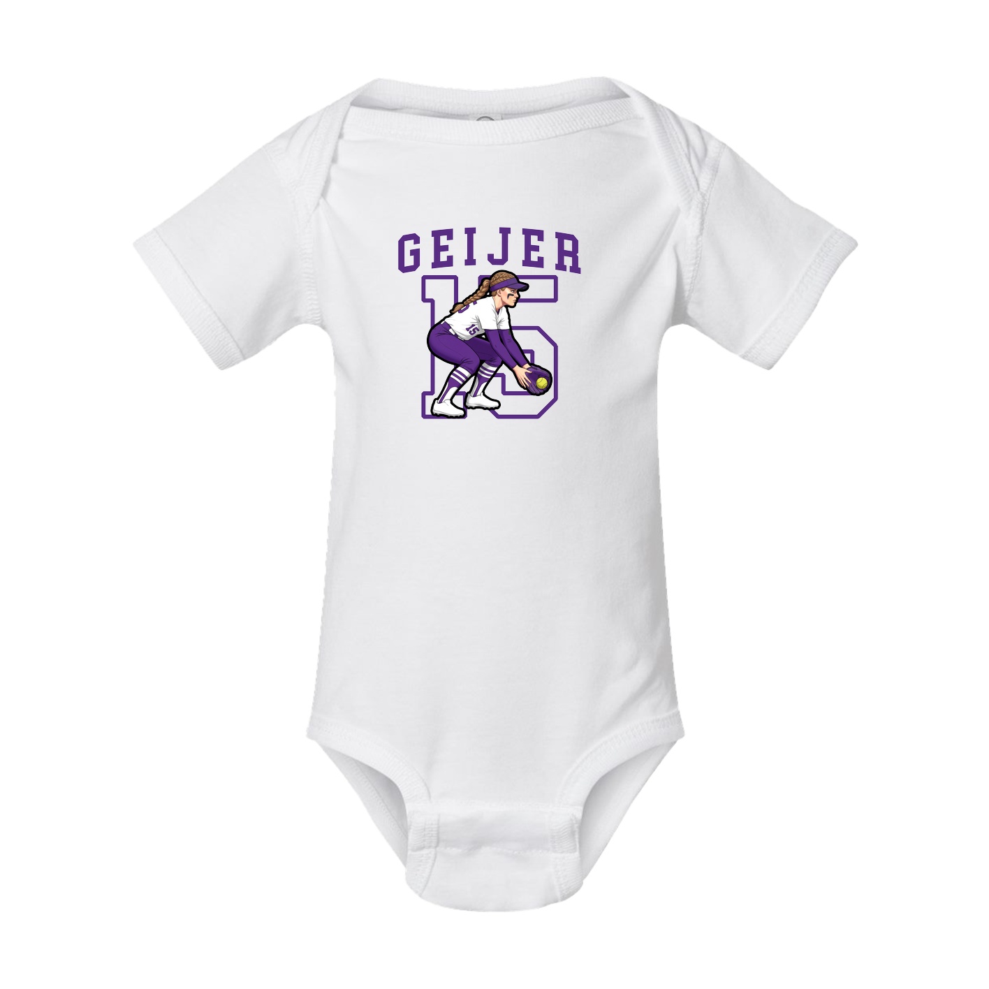 Baby Onesie — Shirsey in White