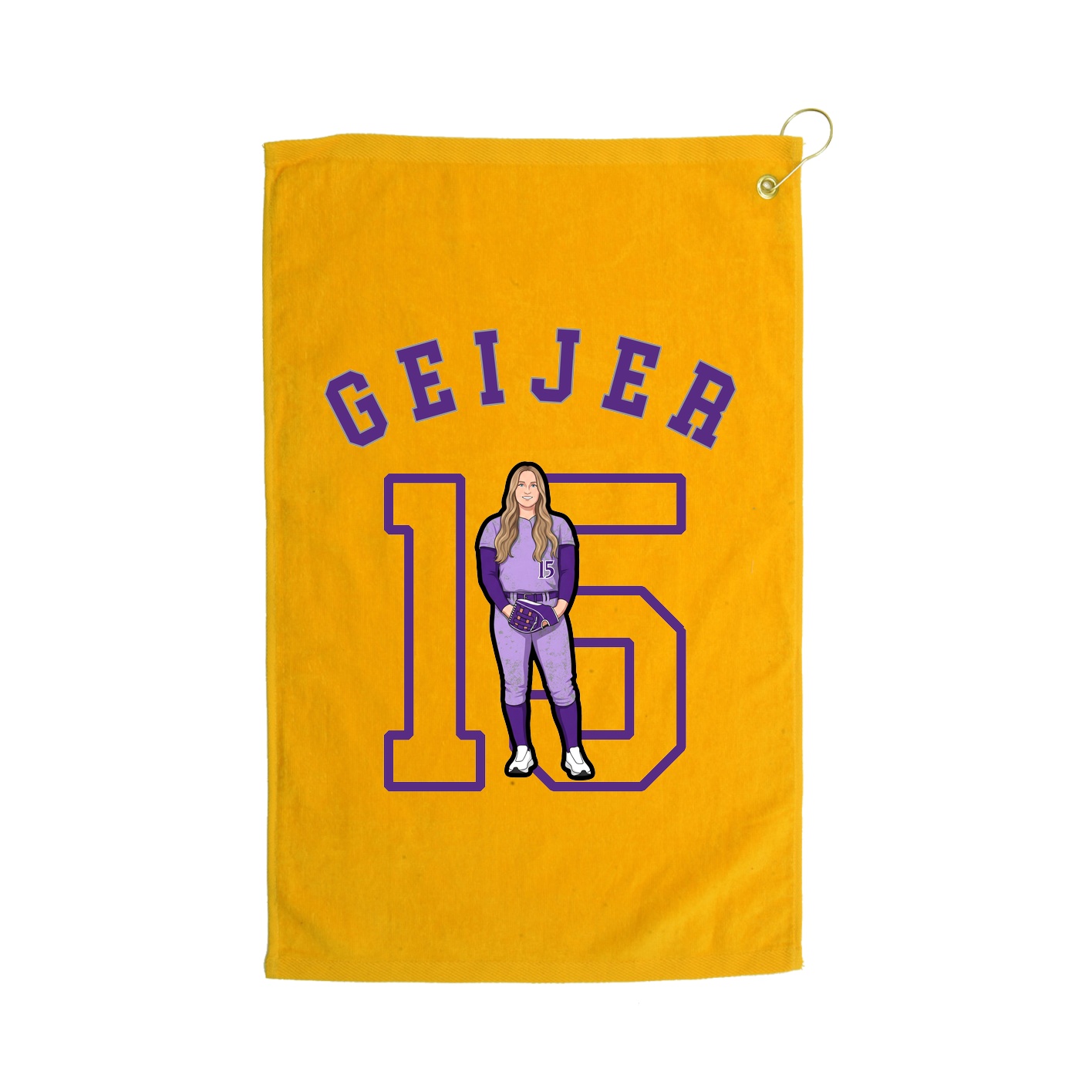 Terry Velour Golf Towel