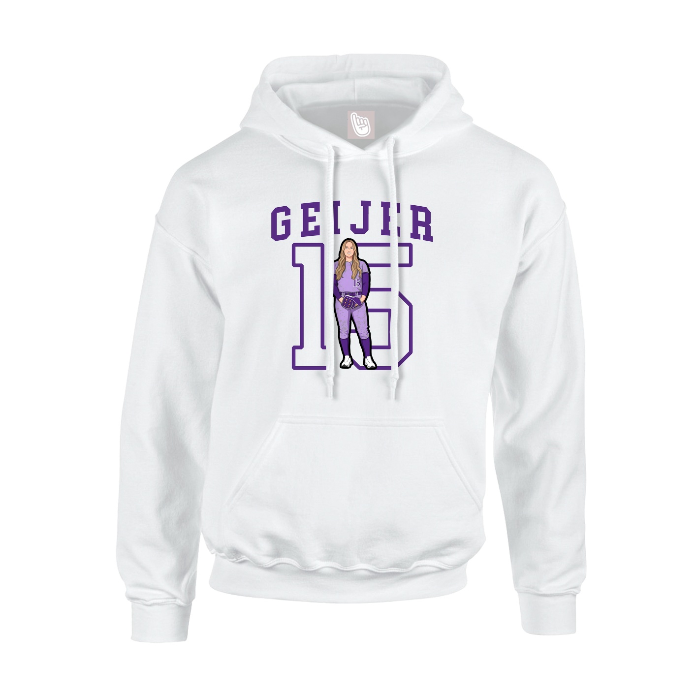 Youth Hoodie — Shirsey in White