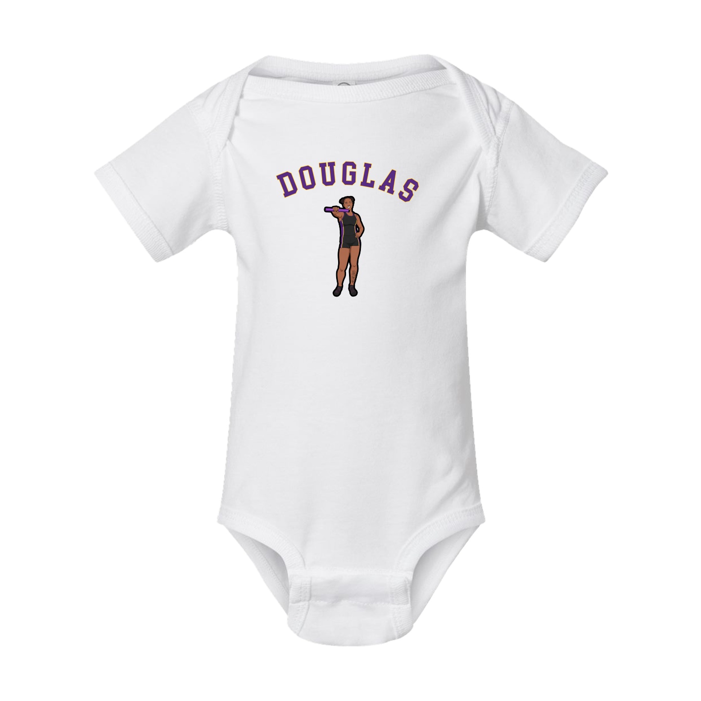 Baby Onesie — Shirsey Arch in White