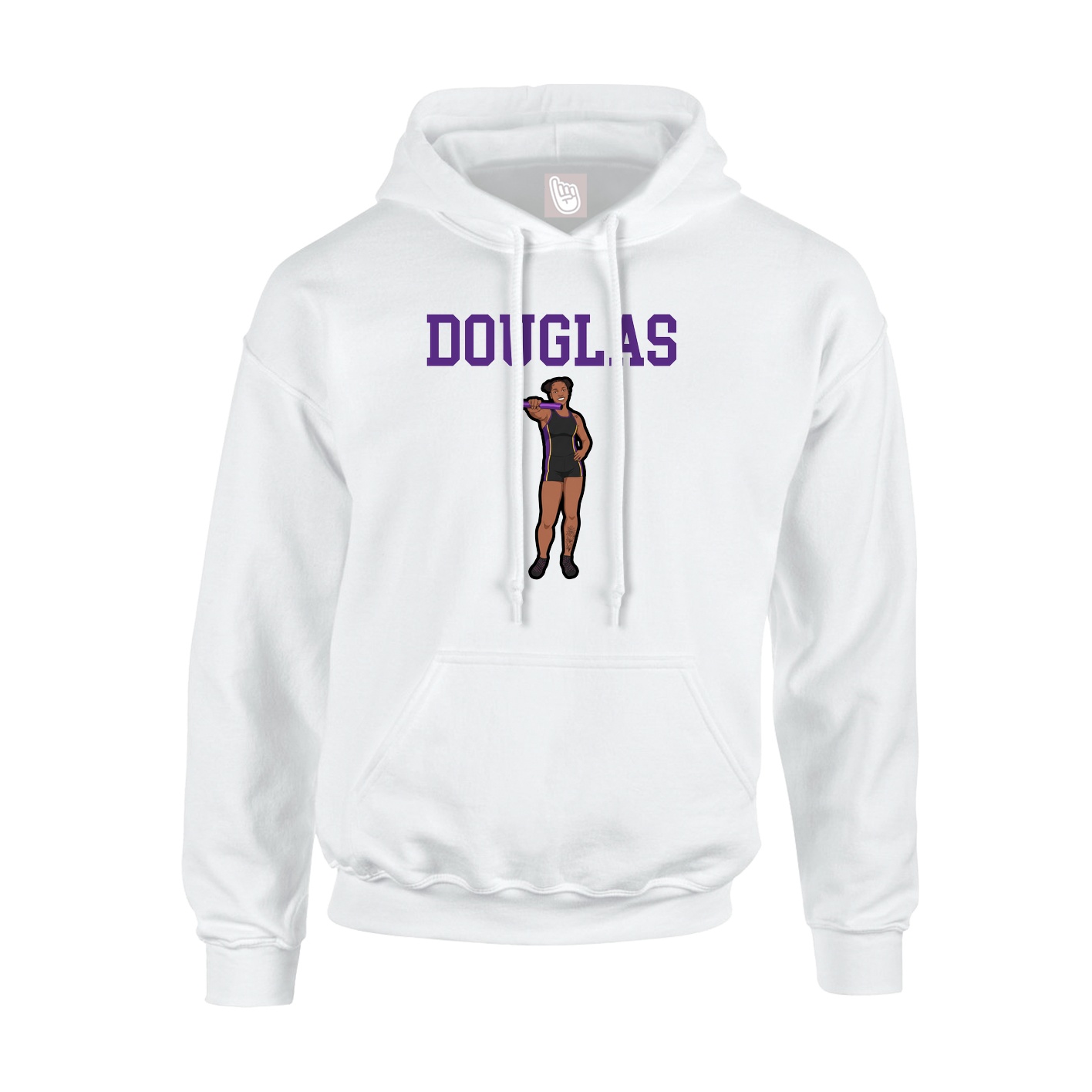 Hoodie — Shirsey in White