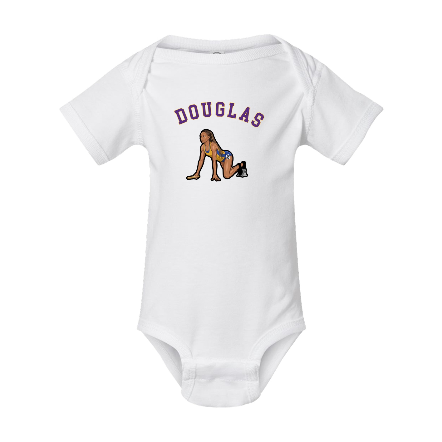Baby Onesie — Shirsey Arch in White