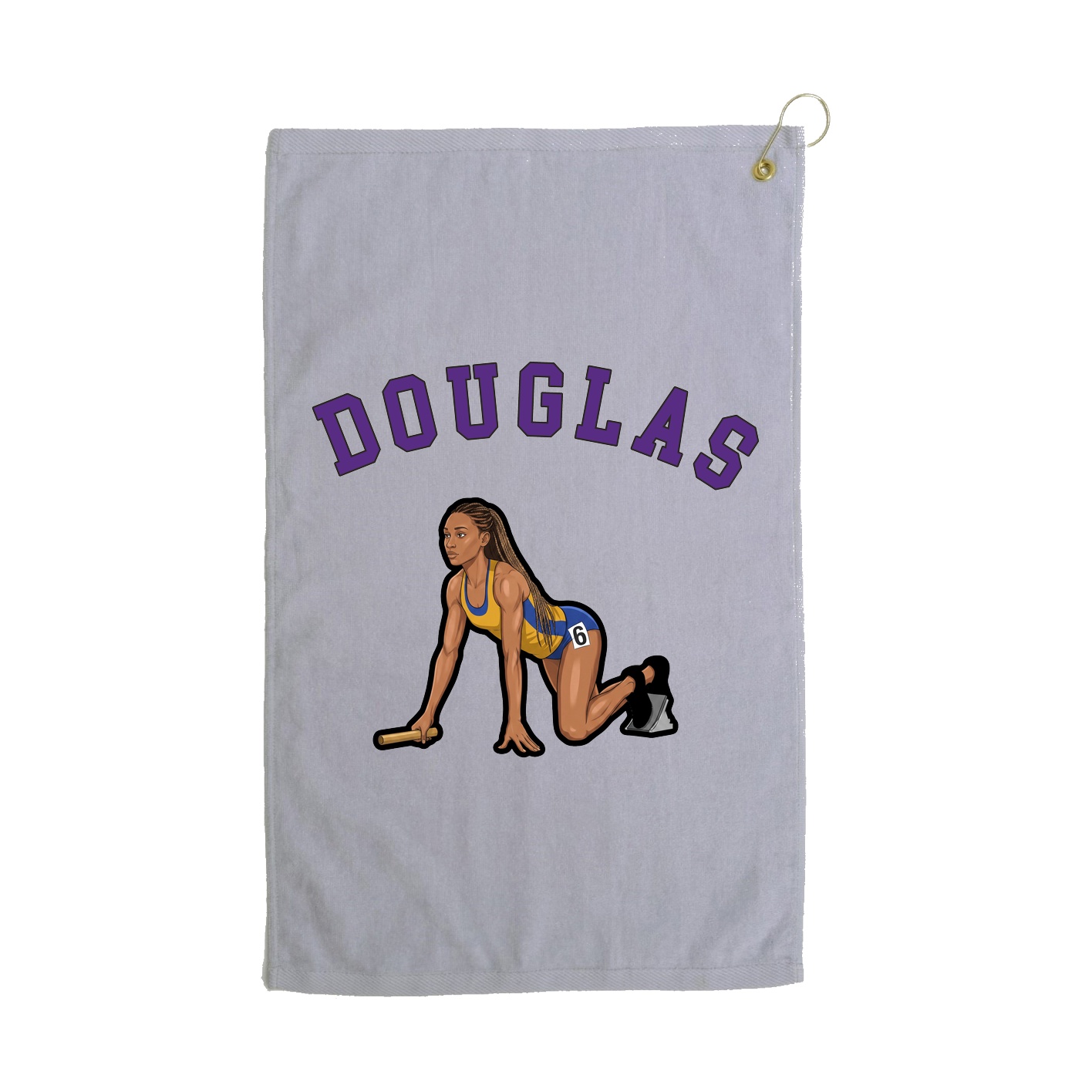 Golf Towel — Shirsey Arch in Grey