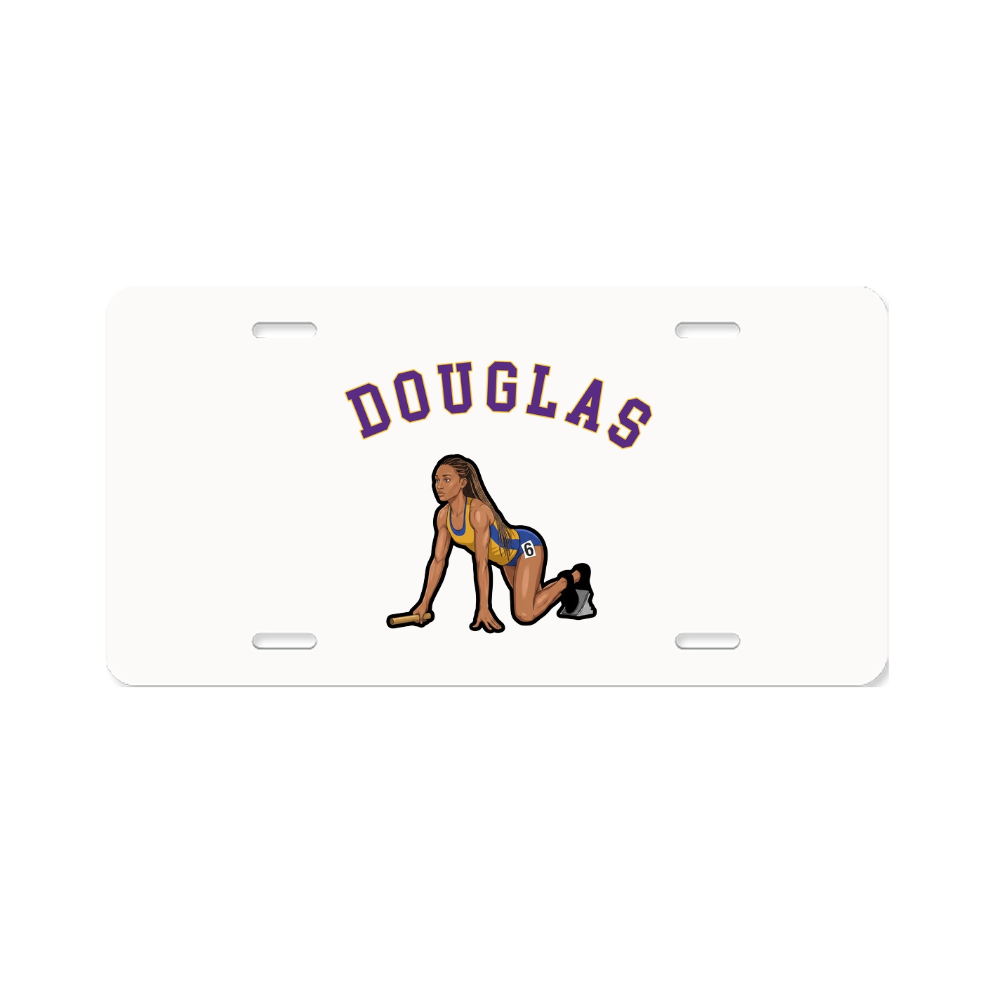 License Plate — Shirsey Arch in Classic